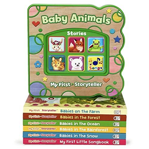 Baby Animal Stories 6-Book Set: Read, Play, Sing (My First