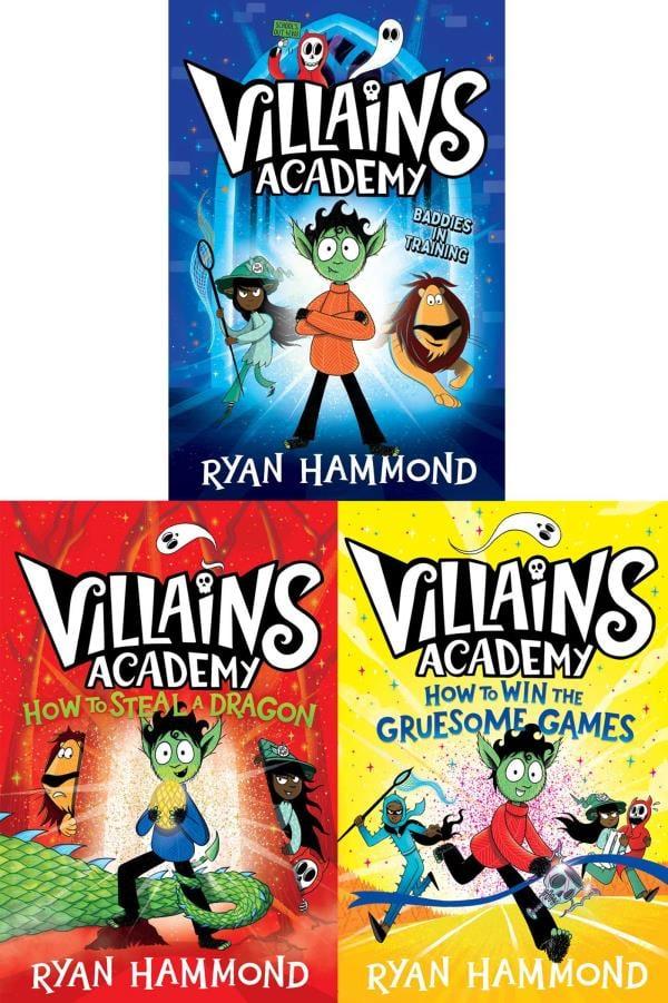 Villains Academy Collected Set (Villains Academy/How to Steal a Dragon/How to Win the Gruesome Games)