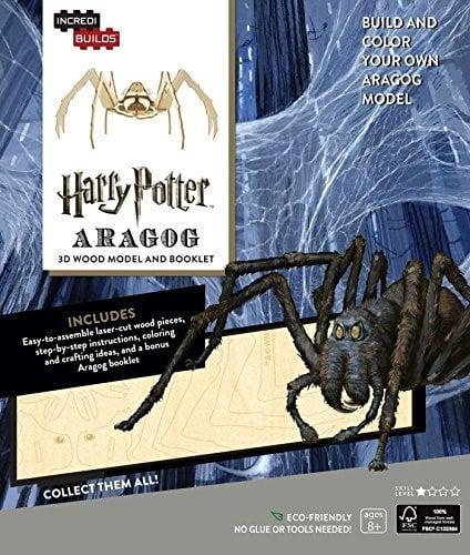 Harry Potter: Aragog 3D Wood Model and Booklet (IncrediBuilds)
