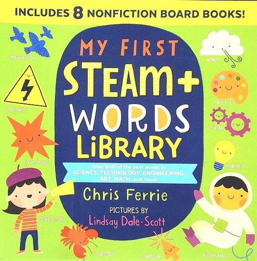My First S.T.E.A.M.+ Words Library (8 Book Boxed Set)