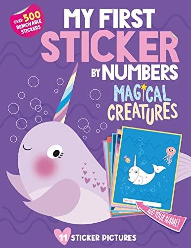 Magical Creatures (My First Sticker by Numbers)