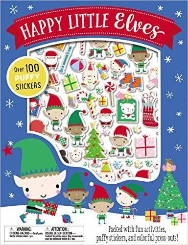 Happy Little Elves Sticker Book