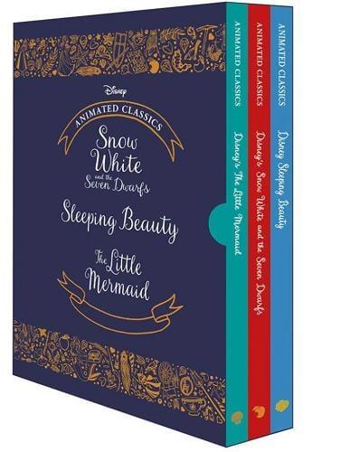 Disney Animated Classics 3 Book Box Set (Snow White and the Seven Dwarfs/Sleeping Beauty/The Little Mermaid)