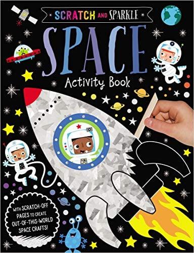 Space Activity Book (Scratch and Sparkle)