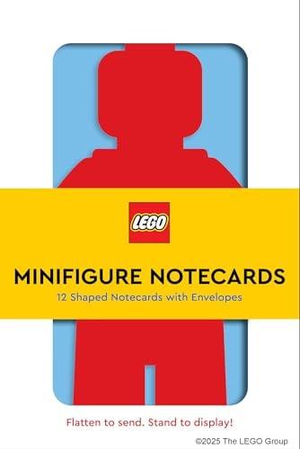 Minifigure Notecards: 12 Shaped Notecards With Envelopes (LEGO)