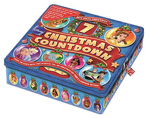 Disney Christmas Countdown Tin With Treasury