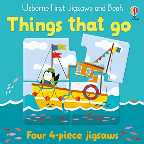 Things That Go (Usborne First Jigsaws and Book)