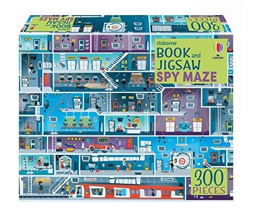 Spy Maze (Usborne Book and Jigsaw)