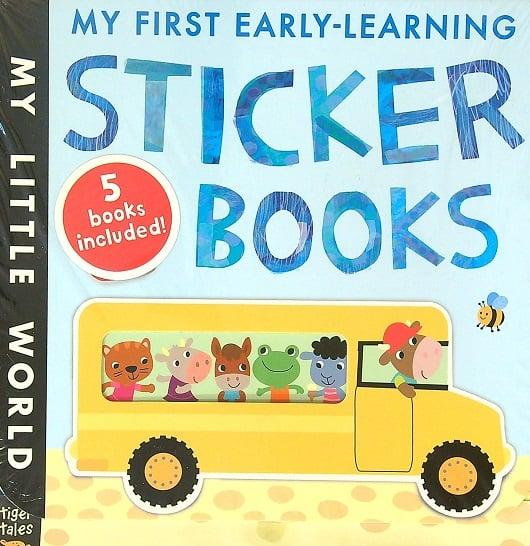 My First Early-Learning Sticker Books (My Little World 5 Book Boxed Set)