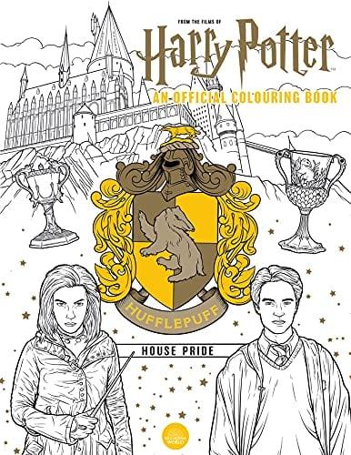 Hufflepuff House Pride: The Official Colouring Book (Harry Potter)