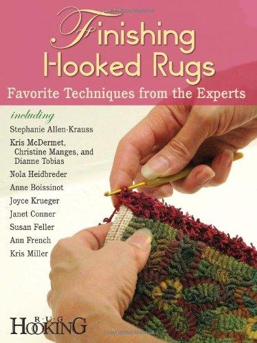 Finishing Hooked Rugs