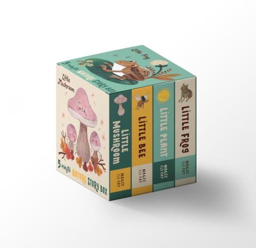 5 Minute Nature Story Box (Little Frog/Little Plant/Little Bee/Little Mushroom)