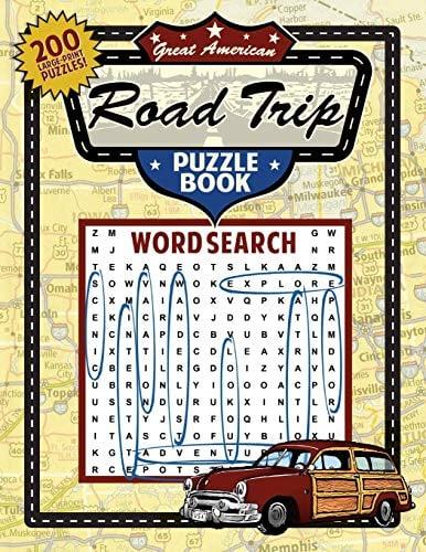 Great American Road Trip Puzzle Book (Great American)
