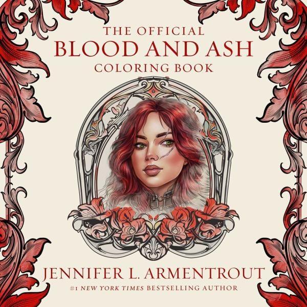 The Official Blood and Ash Coloring Book (Blood and Ash)