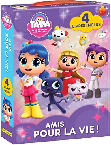 Amis Pour la Vie! 4 Livres Tout-Carton Inclus (Taliea Et Le Royaume Arc-En-Ciel)