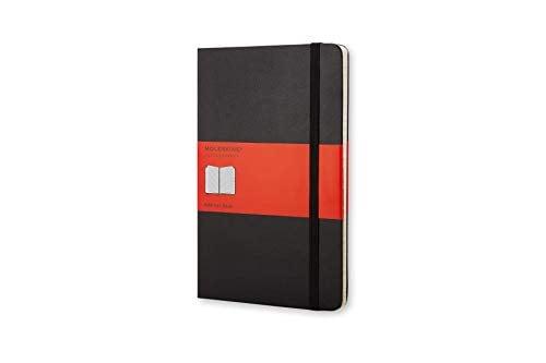 Moleskine Classic Desk Address Book (Large, Black Hardcover)