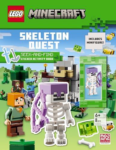 Skeleton Quest Seek & Find Sticker Activity Book (LEGO Minecraft)