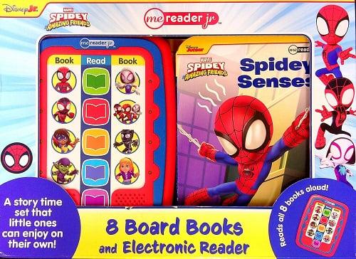 Marvel Spidey and his Amazing Friends 8 Board Books and Electronic Reader