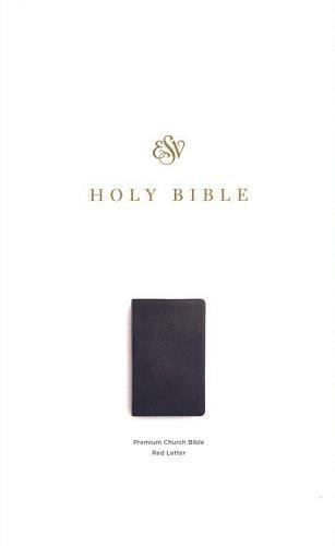 ESV, Premium Church Holy Bible (TruTone, Black)