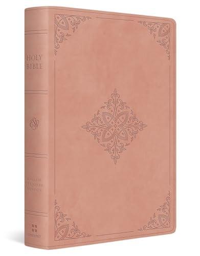 ESV, Giant Print, Holy Bible (TruTone Blush Rose, Fleur-De-Lis Design)