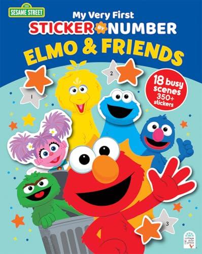 Elmo & Friends (Sesame Street, My Very First Sticker by Number)