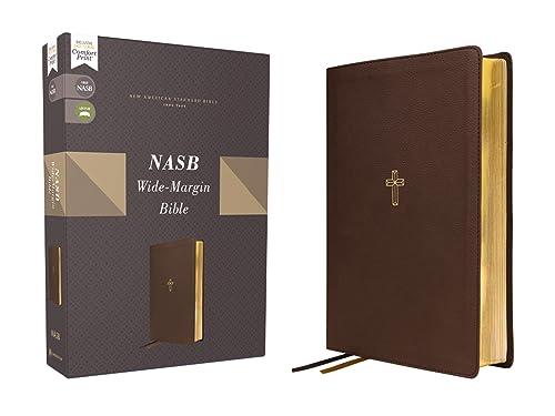 NASB, Wide Margin Bible (Brown Leathersoft)