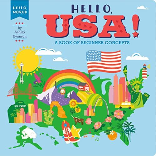 Hello, USA! A Book of Beginner Concepts (Hello, World)