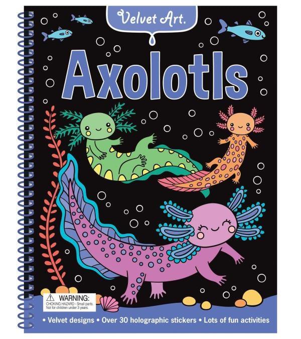 Axolotls (Velvet Art)