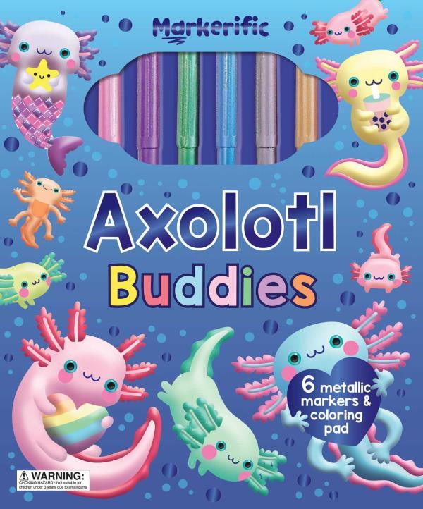 Axolotl Buddies (Markerific)