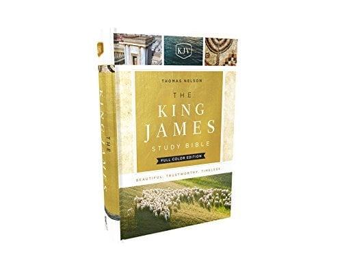 The King James Study Bible Full-Color Edition (Cloth Over Board)