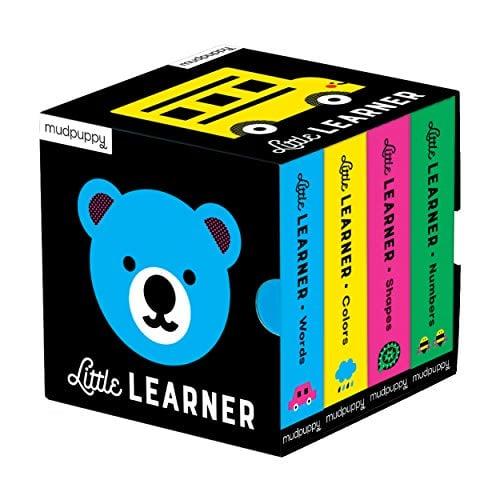 Little Learner Board Book Set (Words/Colors/Shapes/Numbers)