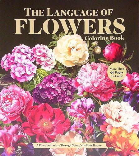 The Language of Flowers Coloring Book