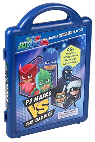 PJ Masks vs the Baddies Storybook and Magnetic Playset (PJ Masks)