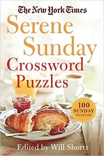 New York Times Serene Sunday Crossword Puzzles