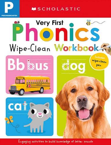 Very First Phonics Wipe-Clean Workbook (Prekindergarten)