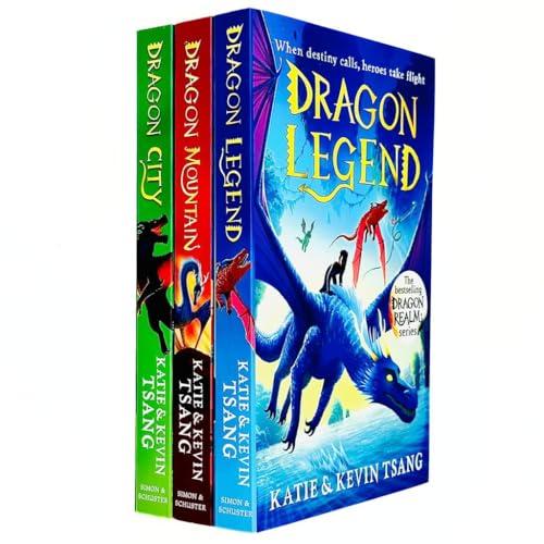 Dragon Realm Series 3 Book Collection (Dragon Legend/Dragon Mountain/Dragon City)