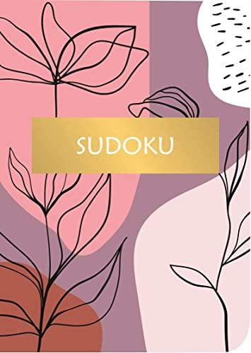Sudoku (Linen Look Puzzles, Flower Cover)