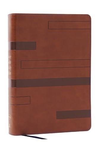 NKJV, Color Code Study Bible (Thumb-Indexed, #9493BRNI - Brown Leathersoft)