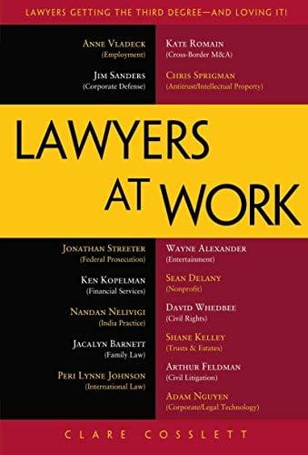 Lawyers at Work (At Work Series)