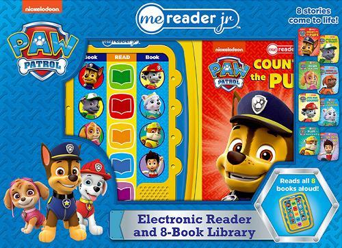 Paw Patrol Electronic Reader and 8-Book Library (Me Reader Jr.)
