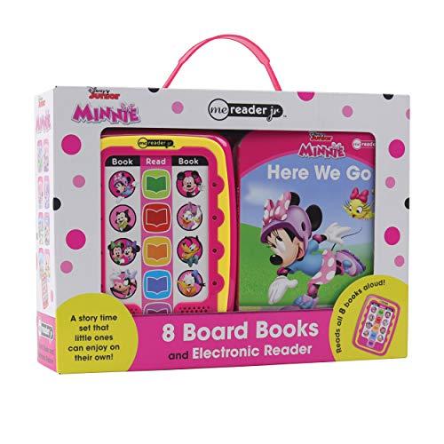 Disney Jr. Minnie Mouse 8 Board Books and Electronic Reader (Me Reader Jr.)