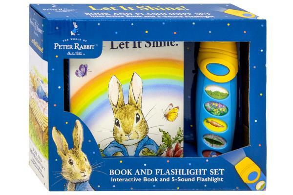 The World of Peter Rabbit Book and Play-A-Sound Flashlight Set
