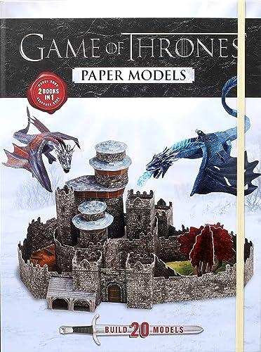 Game of Thrones Paper Models, 2 Books in 1