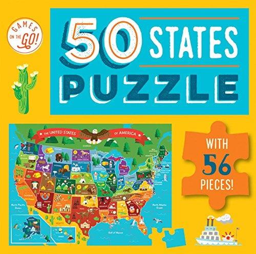 50 States Puzzle (Games on the Go!)