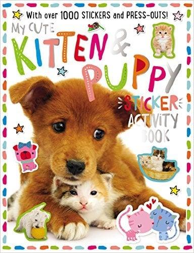 My Cute Kitten & Puppy Sticker Activity Book