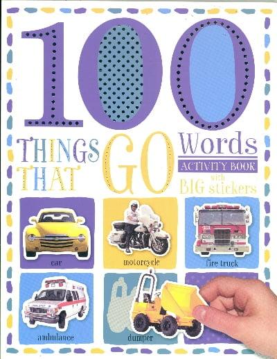 100 Things That Go Words Activity Book