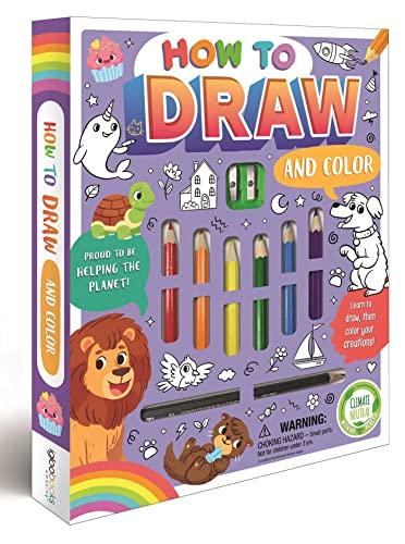 How to Draw and Color: Learn to Draw, then Color Your Creations
