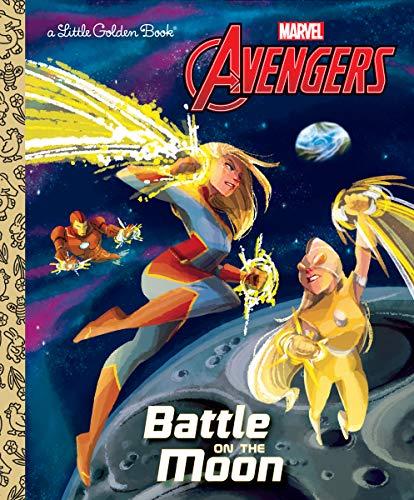 Battle on the Moon (Marvel Avengers, A Little Golden Book)