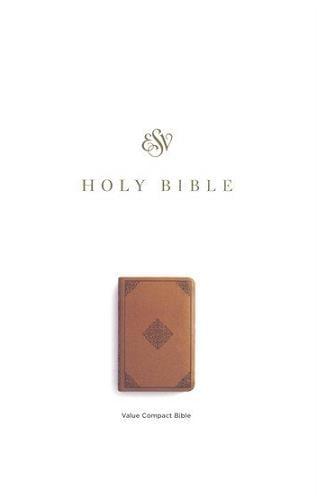 ESV, Value Compact Holy Bible (TruTone, Goldenrod, Ornament Design)