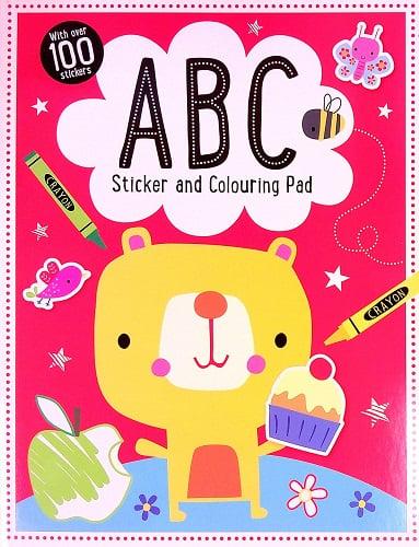ABC Sticker and Colouring Pad
